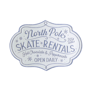 SKATE RENTALS SIGN