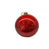 ESFERA PERLA ROJA 25 CM